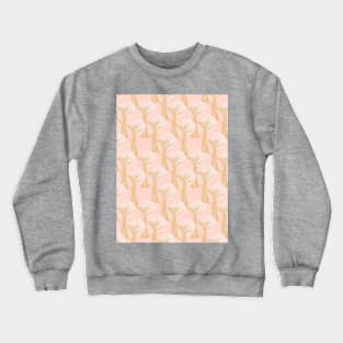 New Beginnings - Pink & Gold Pattern Crewneck Sweatshirt